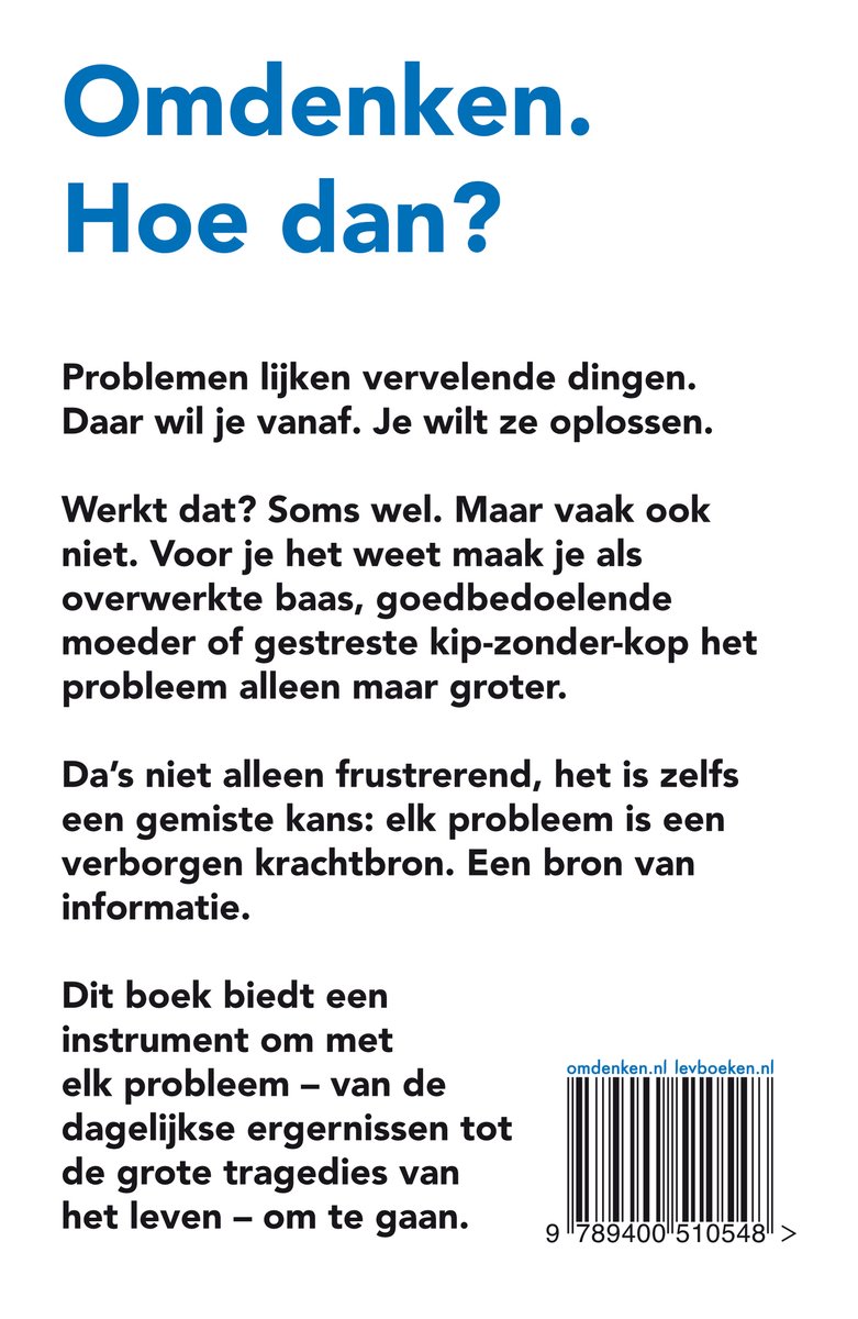 Zoals verwacht loopt alles anders - back cover