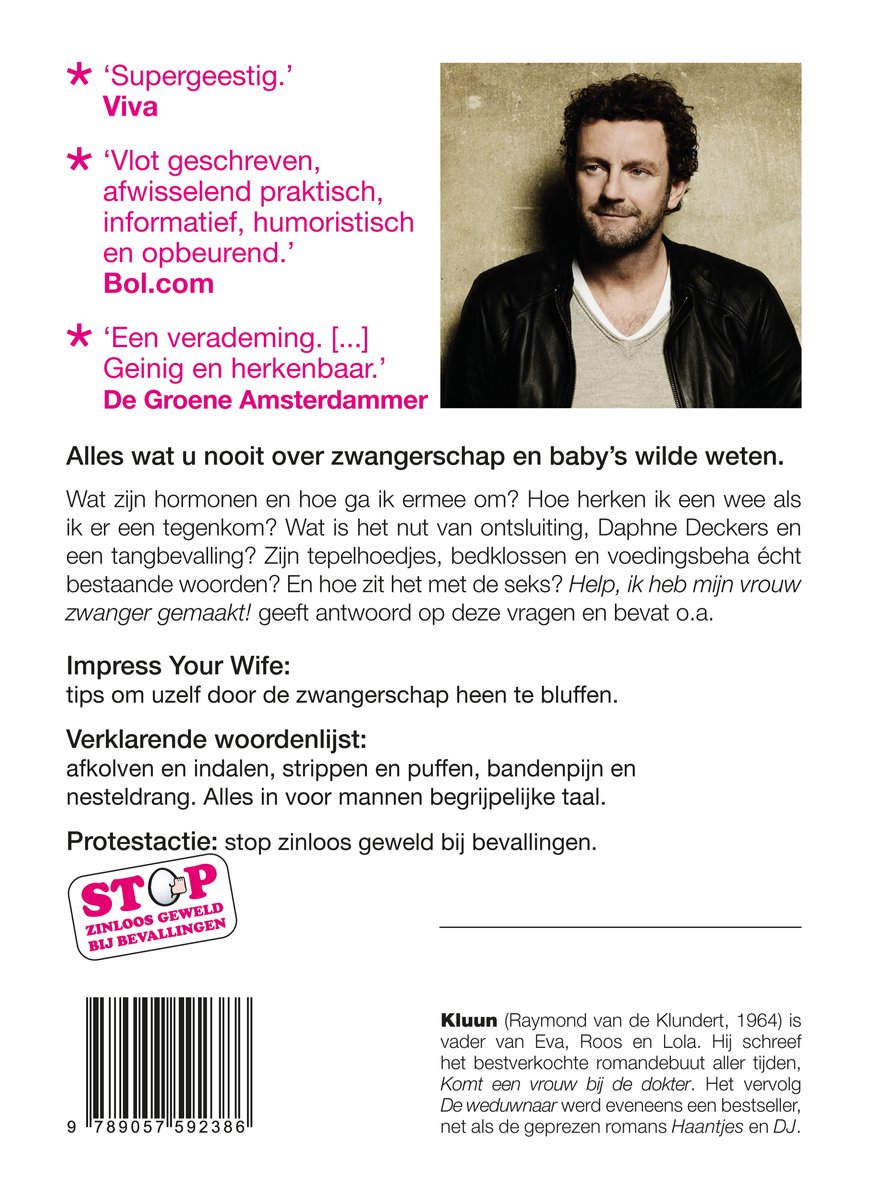 Help! Ik heb mijn vrouw zwanger gemaakt - back cover