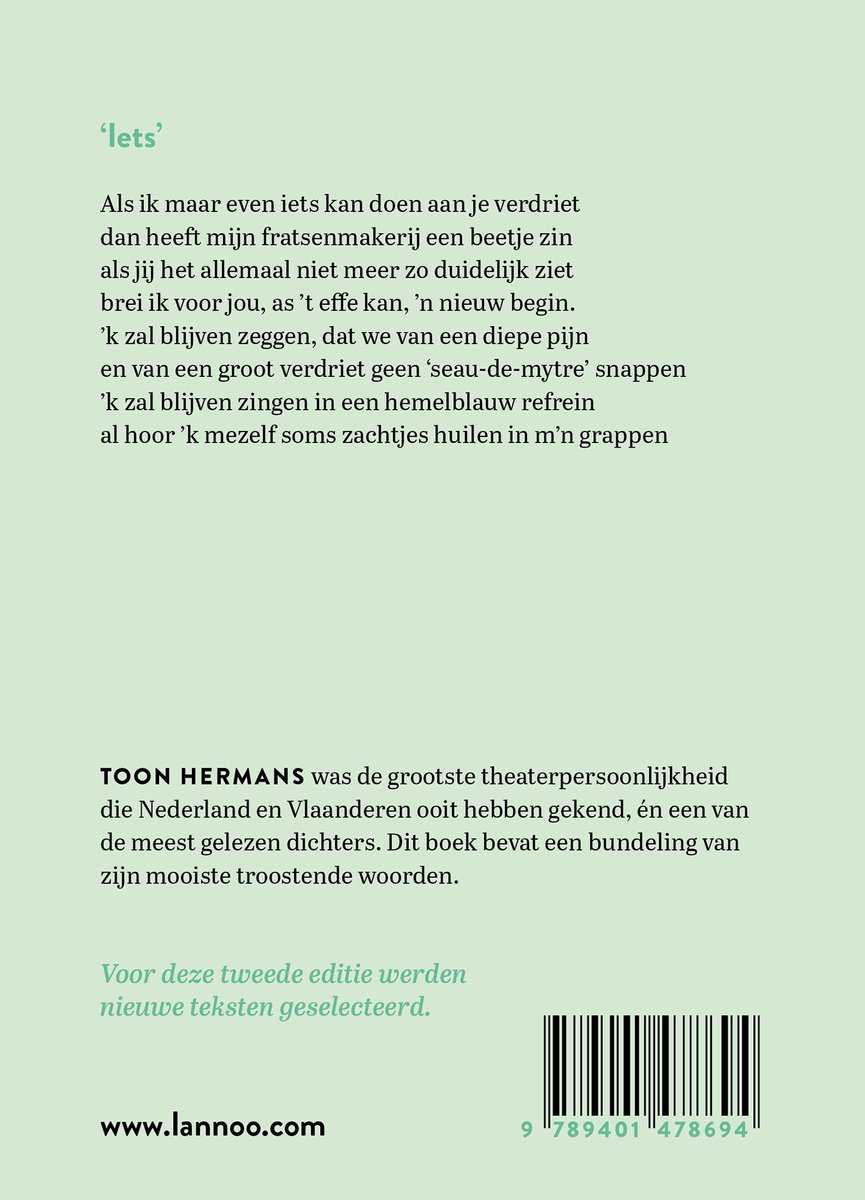 In de stilte zal ik je opnieuw ontmoeten - back cover