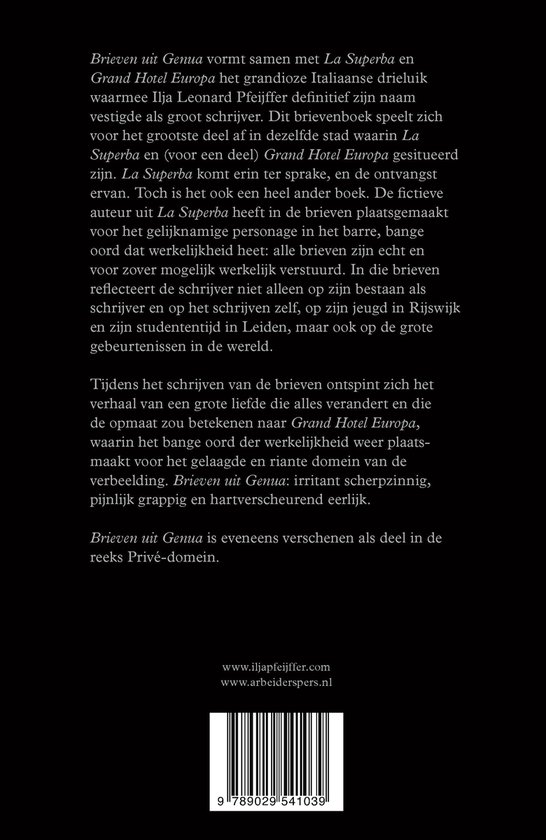 Brieven uit Genua