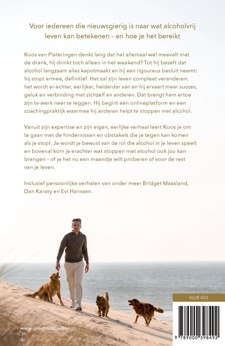 Onverdoofd leven in 3D - back cover