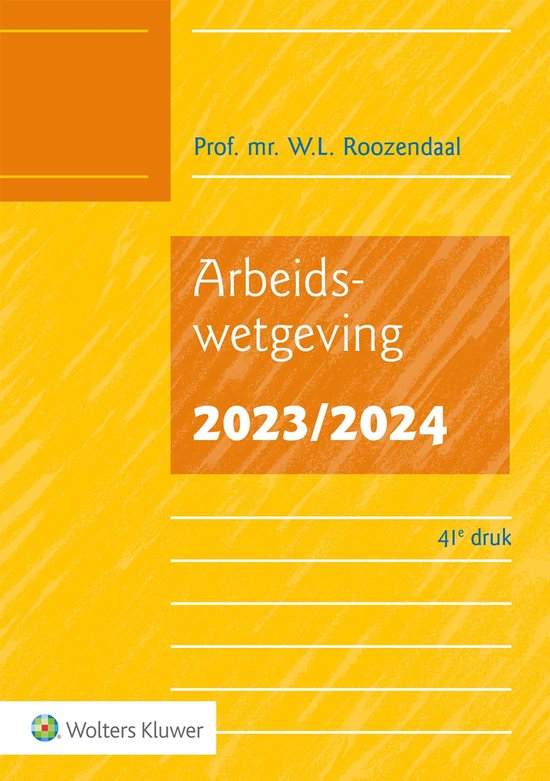 Arbeidswetgeving 2023/2024 - cover