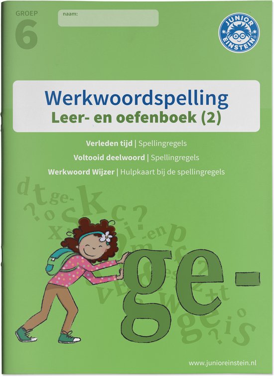 Werkwoordspelling 2 spellingsoefeningen verleden tijd en vol ... - cover