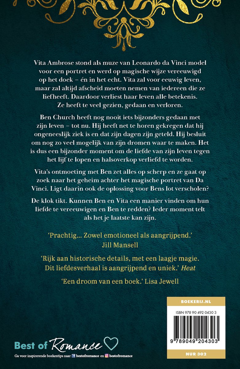 Een eeuwigheid met jou - back cover