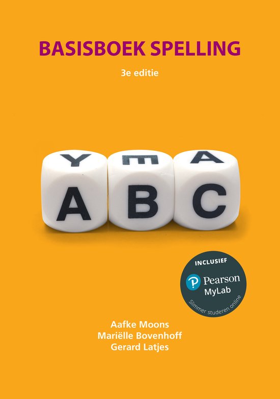 Basisboek spelling met MyLab NL toegangscode - cover