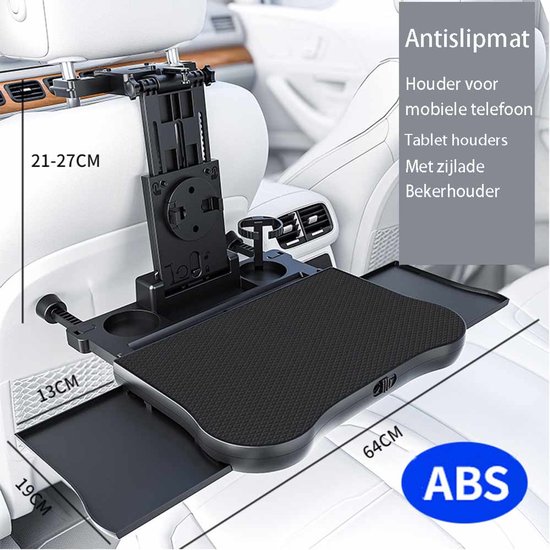 Auto Mount Laptop Tafel Bureau met Lade voor Auto Achterbank Auto Mount Laptop Tafel Bureau met Lade voor Auto Achterbank