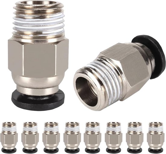 4/6/8/10/12mm Drücken Sie Fit Push-In Schnell Ansc... – Viceal