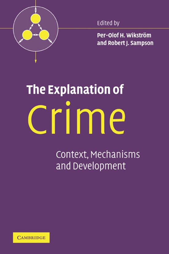 The Explanation of Crime - cover
