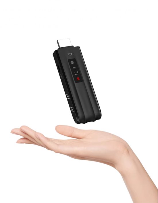 Draadloze HDMI-zender en ontvanger, Plug & Play Draagbare Draadloze HDMI-zender en ontvanger, Plug & Play Draagbare