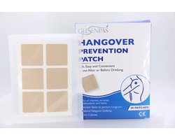 Anti-Kater Pleisters - Hangover Prevention Plasters - Mix van Vitamines & Mineralen & Kruidenextracten 30 Pleisters per verpakking | 30 Patches