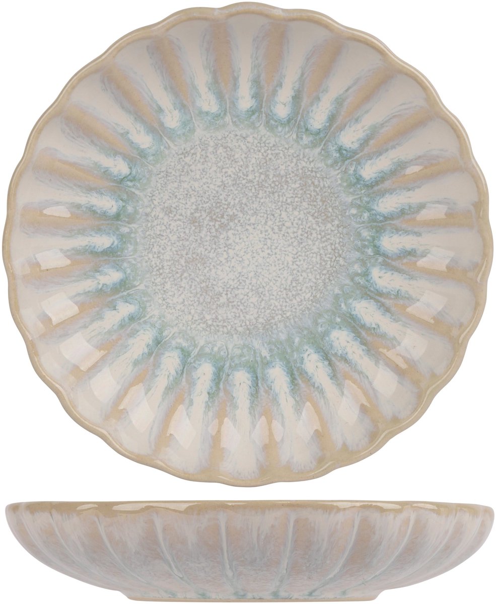 Cosy & Trendy Kleine Petitfour/Bonbon Schaaltjes - Astera Pure Wit - ø 10.5 cm - 4 Stuks