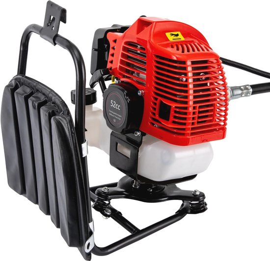 4-in-1 Thermisch Bosmaaier Grastrimmer Heggenschaar met 52cc Motor — afbeelding 3