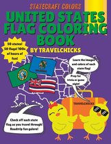 Travelchicks' Travel Activity Books - United States- Statecraft Colors