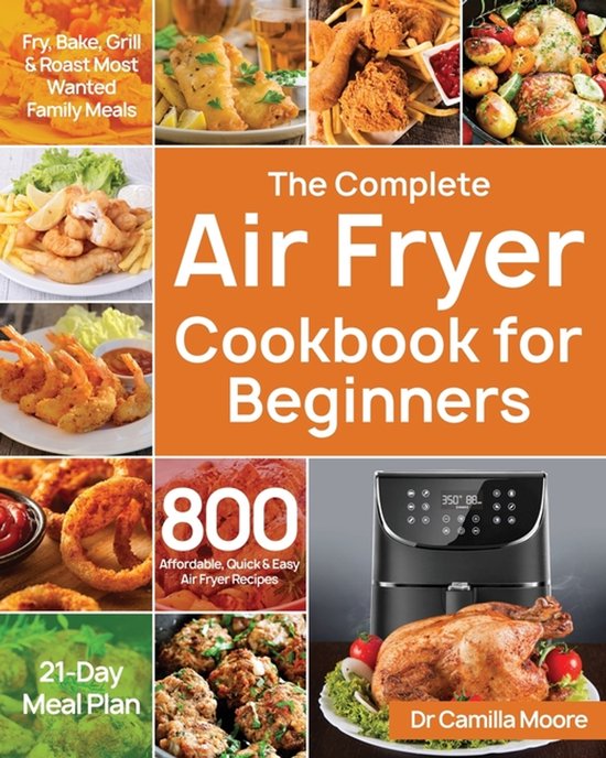 The Complete Air Fryer Cookbook for Beginners - cover