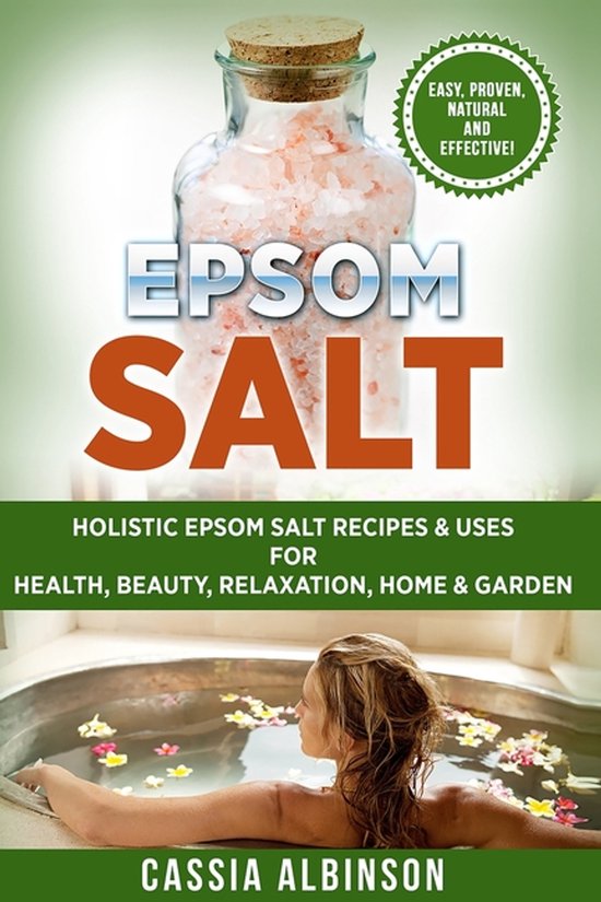Epsom Salt, Essential Oils, Natural Remedies, DIY- Epsom Sal ... - cover