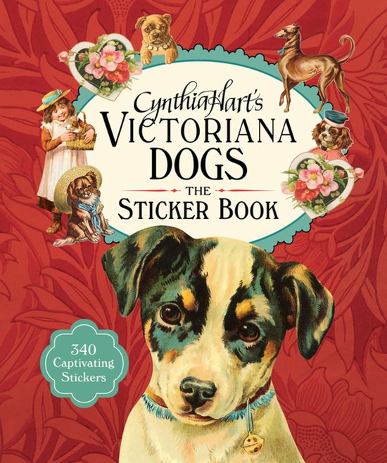 Cynthia Hart's Victoriana Dogs: The Sticker Book - cover