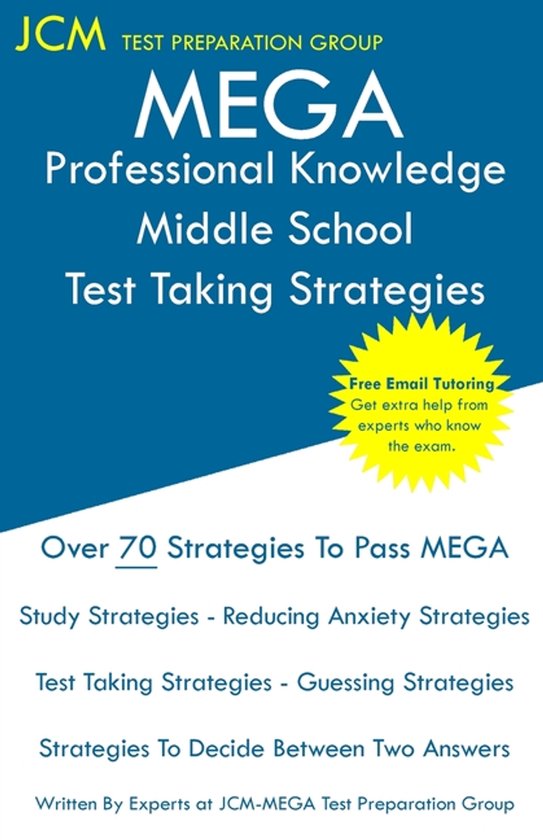MEGA Professional Knowledge Middle School - Test Taking Stra ... - cover