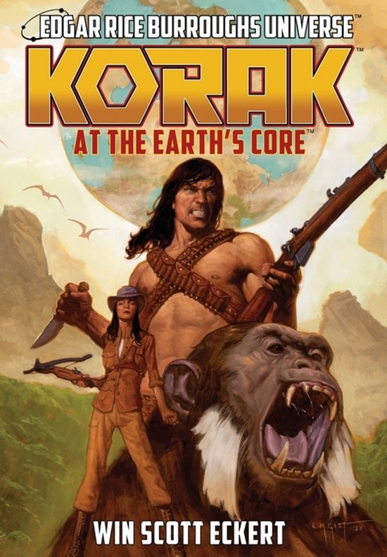 Edgar Rice Burroughs Universe- Korak at the Earth's Core (Edgar Rice Burroughs Universe - The Dead Moon Super-Arc Book One)