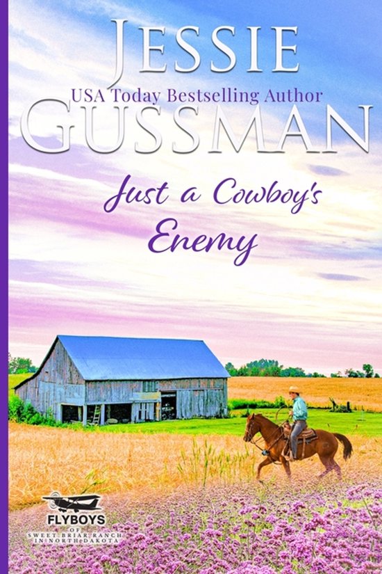 Flyboys of Sweet Briar Ranch- Just a Cowboy's Enemy (Sweet w ... - cover