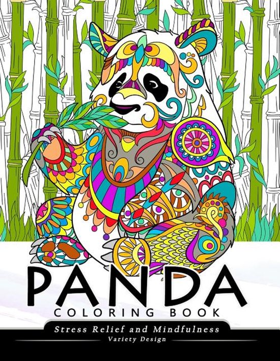 Panda Coloring Book - cover