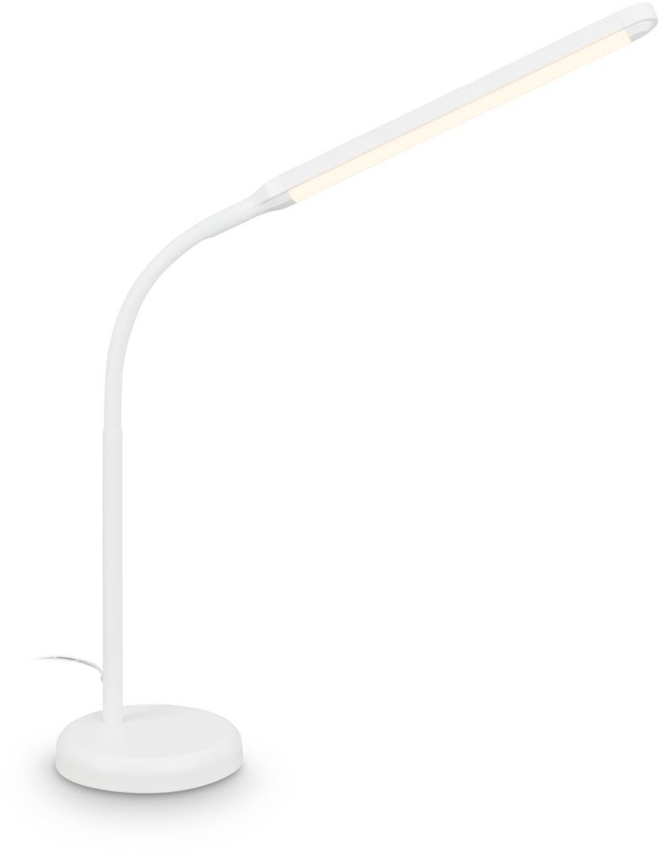 BRILONER Mura - LED Bureaulamp - wit