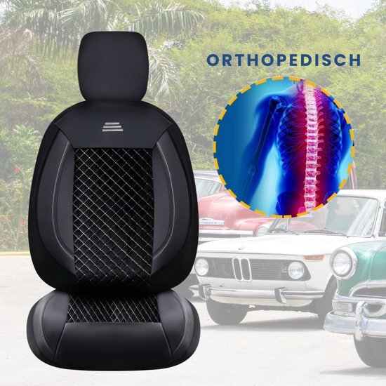 Housse Siège Voiture Pour Ford Kuga 3 MK3 ST-Line 2020-2023 | Ensemble 5 Pièces Simili Cuir | Imperméable Et Confortable