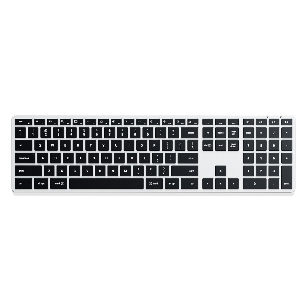 Satechi Slim X3 Bluetooth Toetsenbord - QWERTY - Grijs