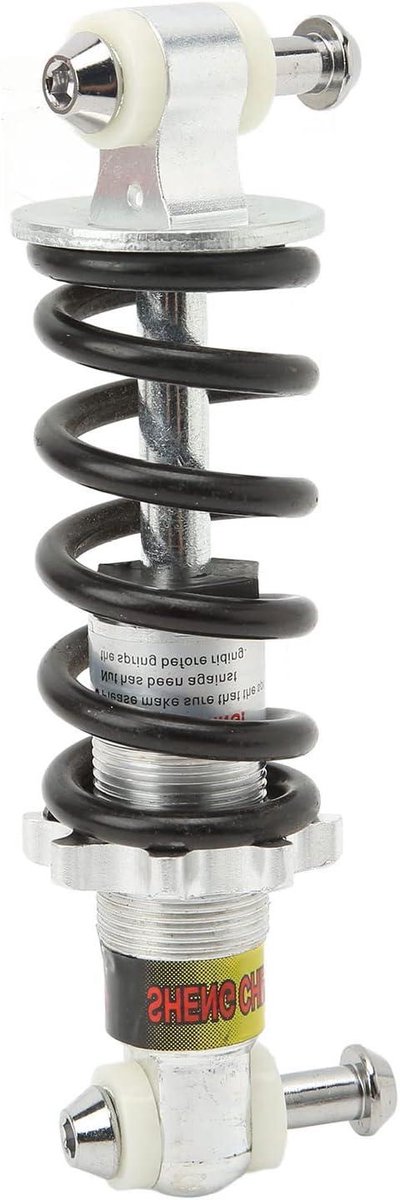 Bicycle Rear Shock Absorber 150mm 400lbs 8mm Hole Universal Spring Damper for Mountain Bike, Moped, Electric Scooter, Dirtbike, ATV