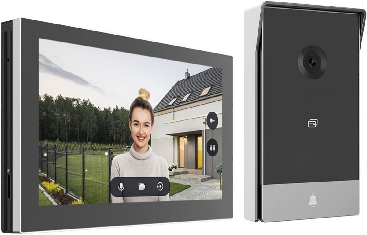 Video deurbel met camera - Deurbel met beeld - Slimme deurbel - Draadloze video deurbel - Beveiliging huis - Deurbel met app - WiFi deurbel - Nachtzicht - Tweeweg audio - Beveiligingscamera voordeur - Voor smartphone en tablet - Video - €705,95