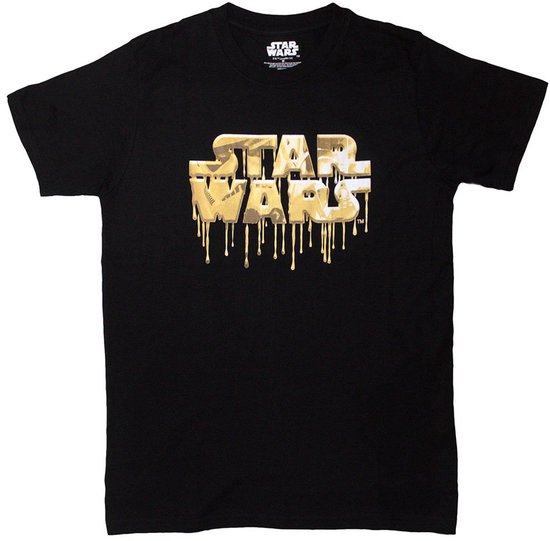 T-shirt de Star Wars logo para homem para verdadeiros fãs | Funidelia