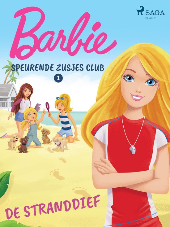Barbie - Barbie Speurende Zusjes Club 1 - De stranddief - cover
