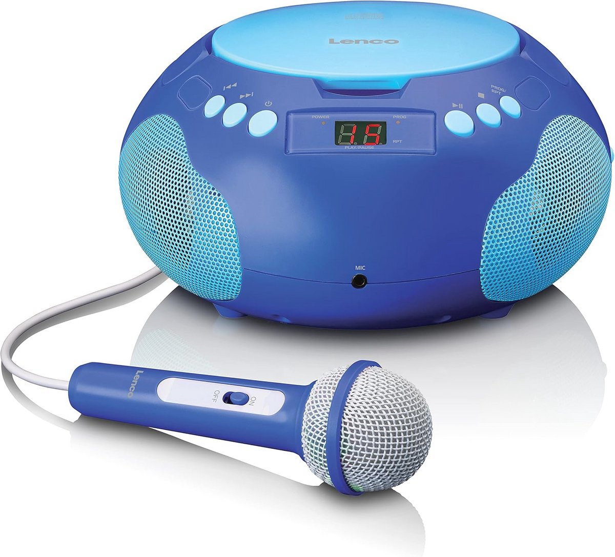 CD-speler voor kinderen met karaoke en FM-ontvanger - Draagbare muziekpartner