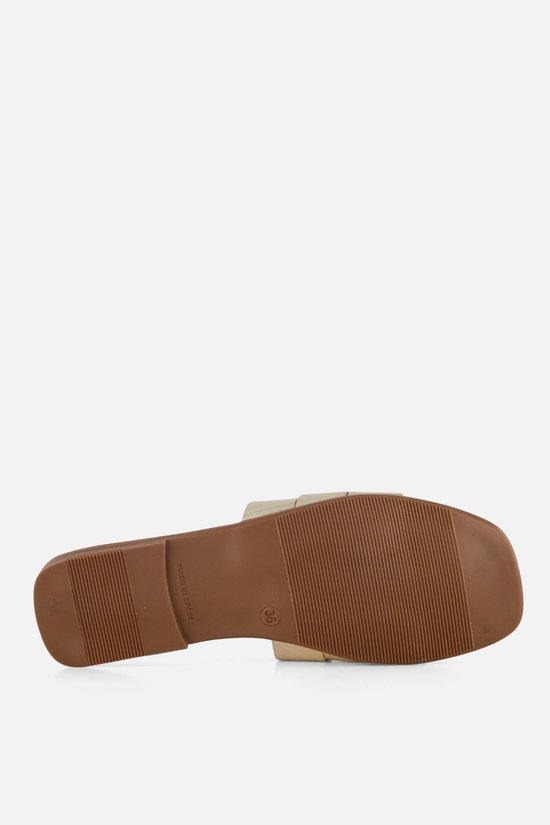 Oh My Sandals Slippers goud Leer - Maat 36