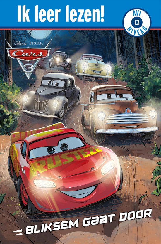 Ik leer lezen! - Disney Cars 3, Bliksem gaat door - cover