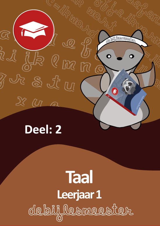 Oefenboeken De Bijlesmeester - Oefenboek Taal deel 2 leerjaa ... - cover