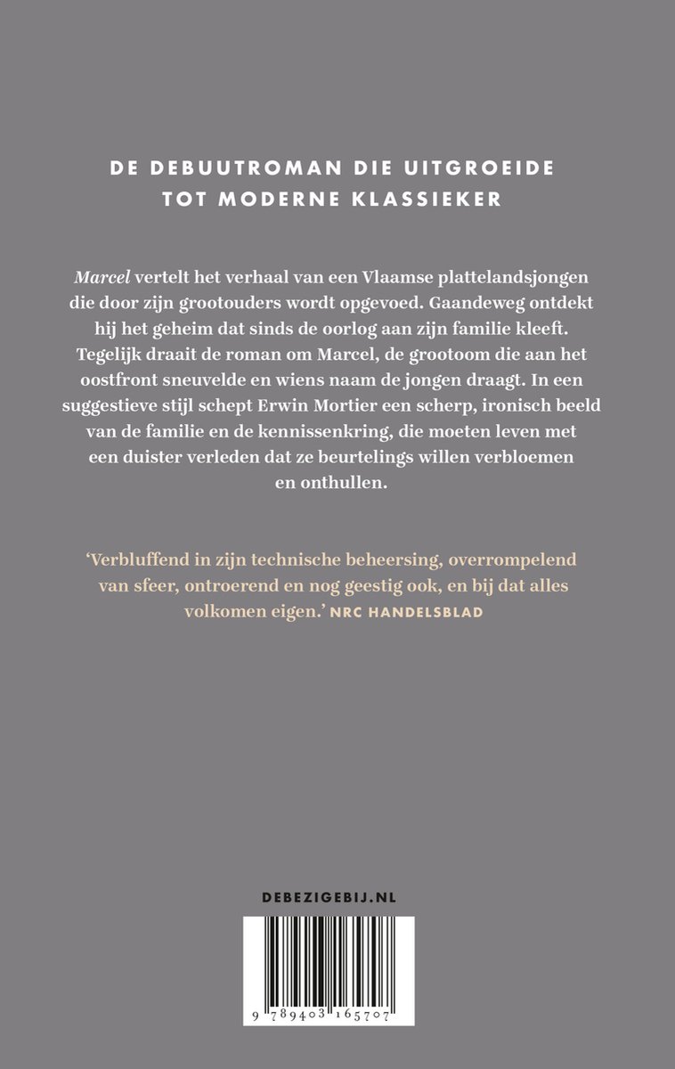 Erwin Marcel Marcel, Erwin Mortier | 9789403165707 | Boeken | bol