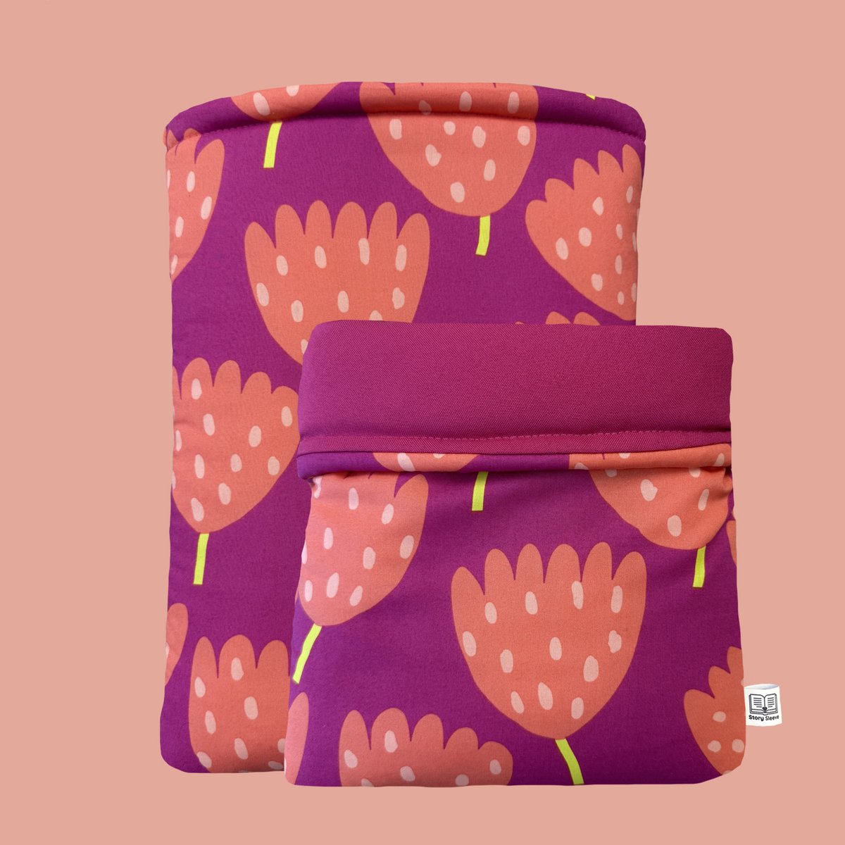 Story Sleeve - Book Sleeve / Tablet Sleeve Spring Fling - 32 x 25 cm - Ook geschikt voor IPad / Tablet - Boekenhoes - Boekbeschermer - Boekhoes - Booksleeve - Voor boek