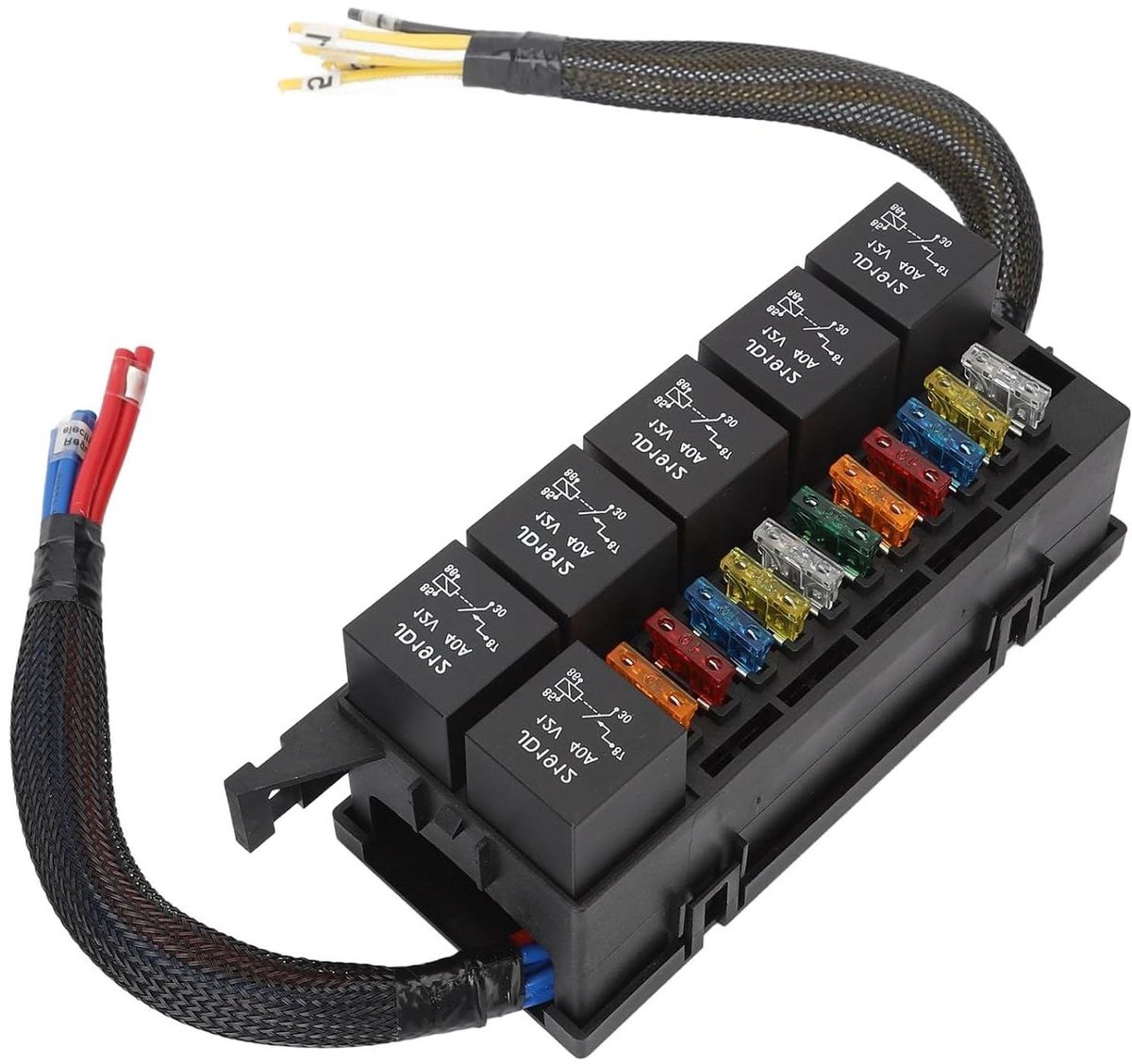 Waterproof Relay Box with Z Bracket Design - Wide Application, Pack of 6 Pieces