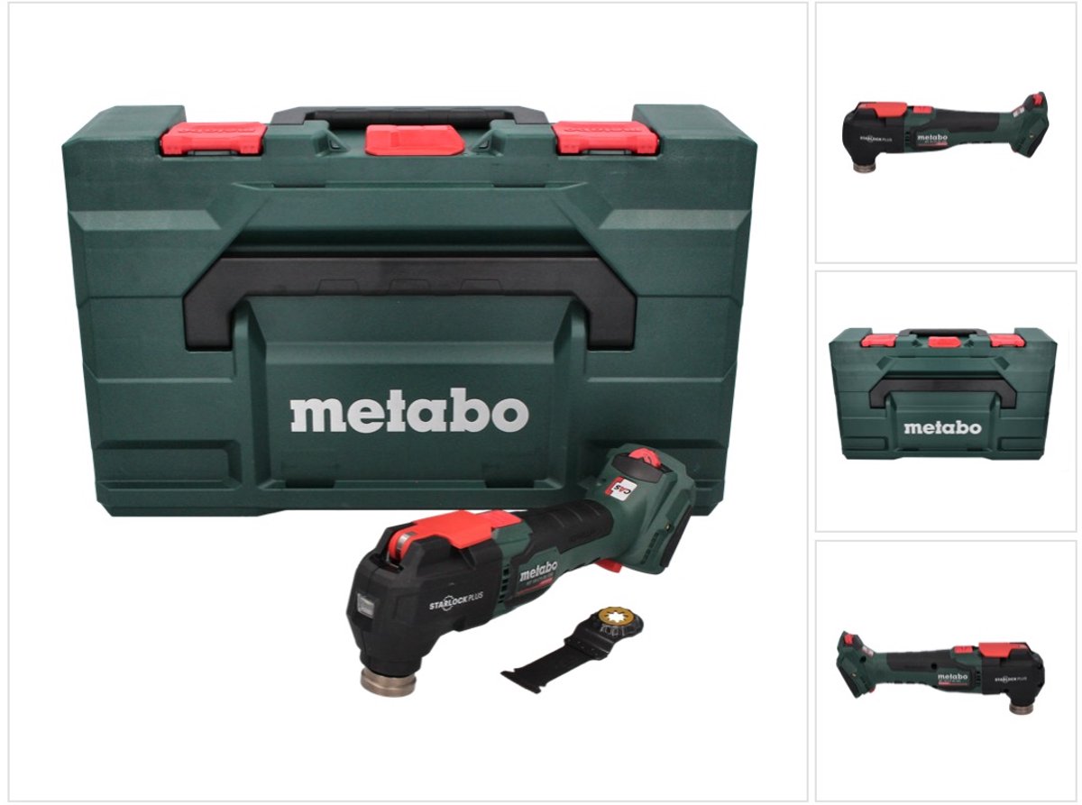 Metabo MT 18 LTX BL QSL 18V Li-ion accu multitool body in MetaBox - koolborstelloos - snelwissel thumbnail 2