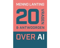 Omslag van 20 vragen en antwoorden over AI