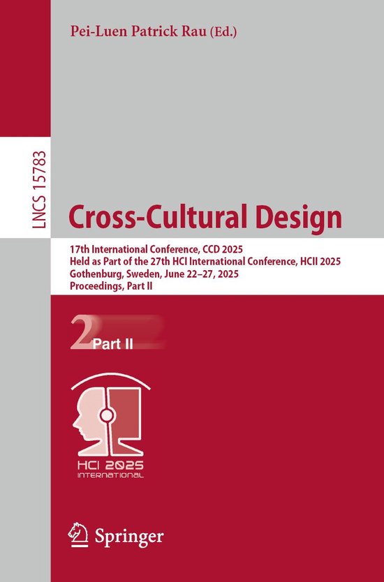 Springer Nature Proceedings Computer Science 2 - Cross-Cultu ... - cover