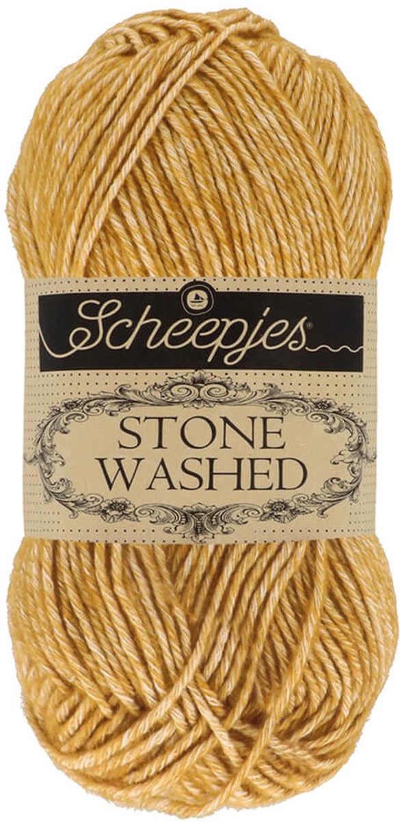 Scheepjes Stone Washed 50 gr - 809 Yellow Jasper