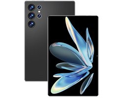 2025 5G Nieuwe 10,36-Inch Tablet Android 16GB RAM 1TB ROM Android 12000mAh Batterij 16MP 32MP 10-Core Dual SIM Netwerk Bluetooth - zwart