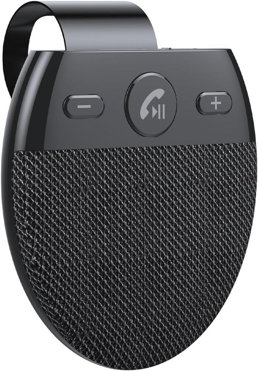 Bluetooth handsfree carkit voor in de auto - Draadloze luidspreker met lange batterijduur en ruisonderdrukking