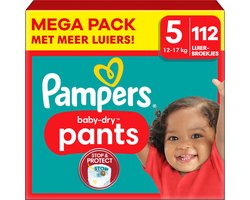 Pampers - Baby Dry Pants - Maat 5 - Mega Pack - 112 stuks - 12/17KG
