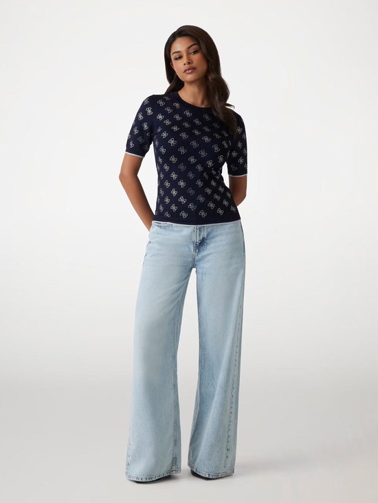 Pull Guess bleu foncé XS