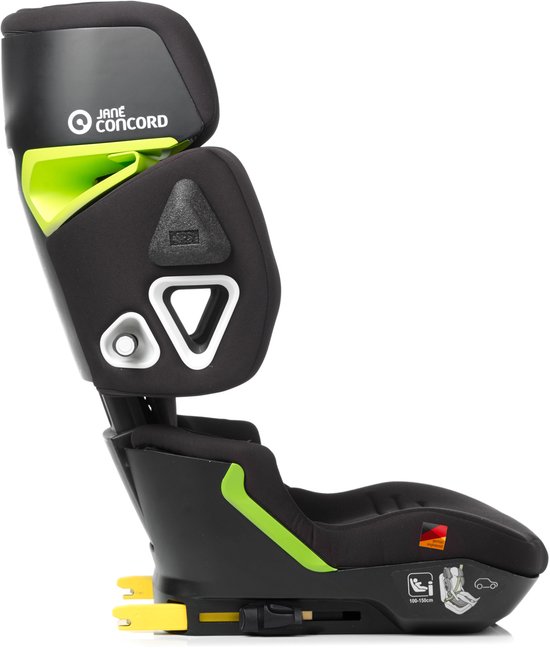 Foto: Concord iwinner autostoel 100 150 cm i size goedgekeurd isofix verstelbare hoogte breedte 3 slaapstanden