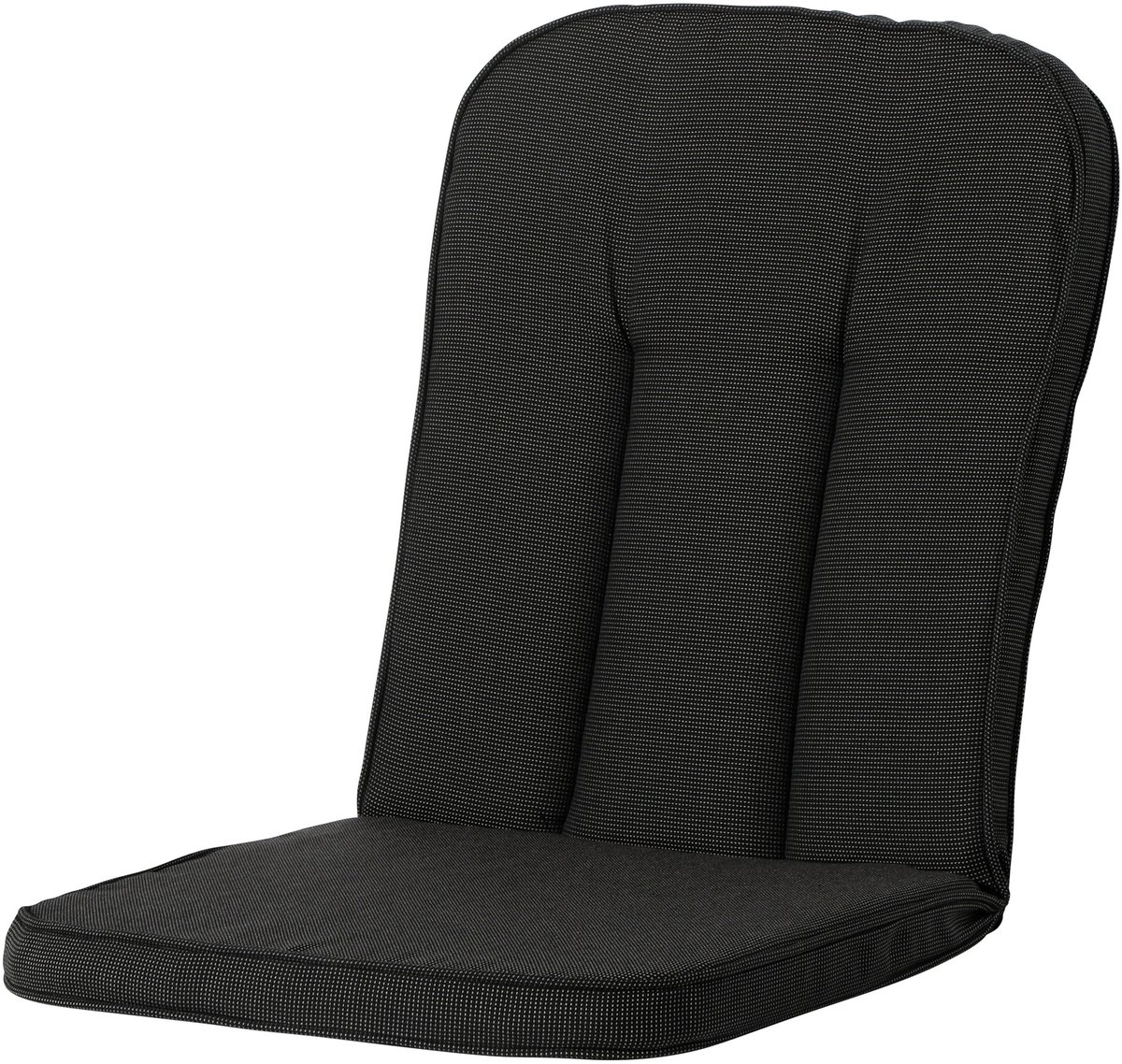 Carlo/Calvia/Kos ca.100x48cm Rib black 2 stuks