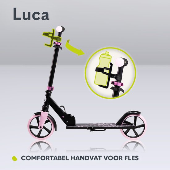 Story Urban Go Autoped Grijs de vouwstep voor kinderen en volwassenen