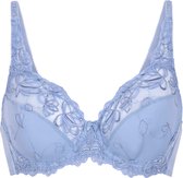Hunkemöller Dames Lingerie Niet-voorgevormde beugel bh Diva - Blauw - maat D80